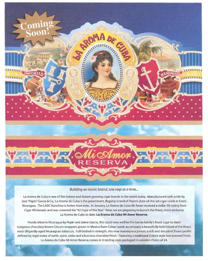 古巴芬芳 LA AROMA DE CUBA MI AMOR RESERVA ROMANTICO